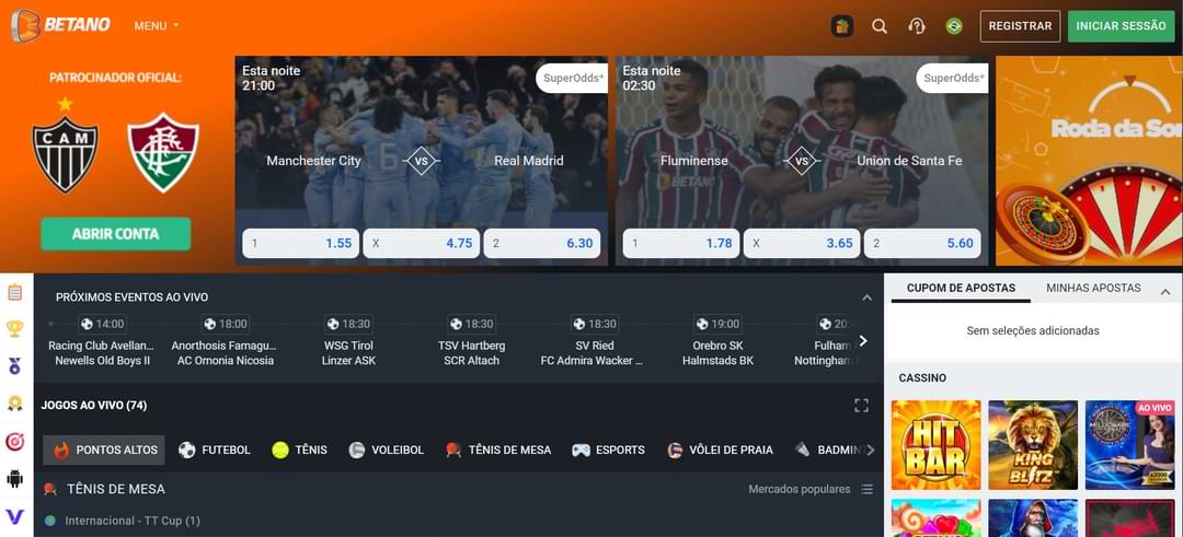 Apostas esportivas Betano Casino
