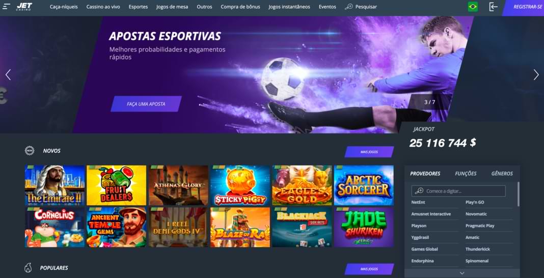 JetCasino online