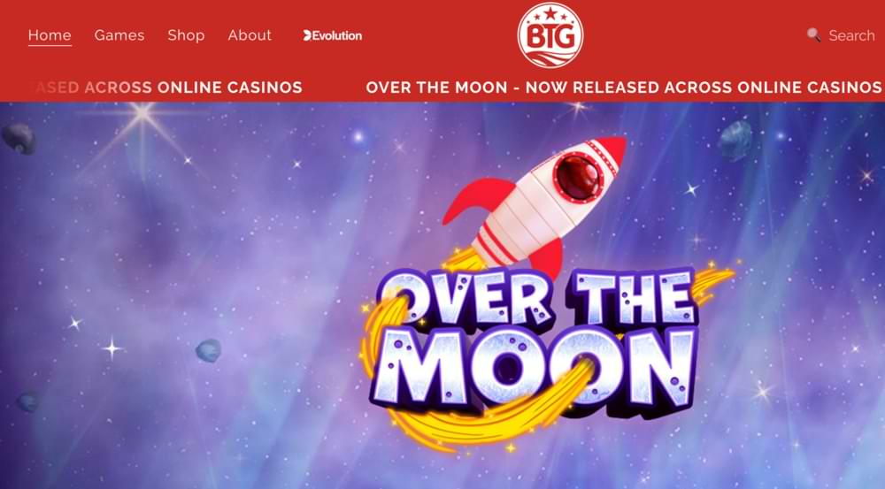 Big Time Gaming Jogo Over the Moon